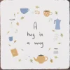 IB Laursen Metallschild A hug in a mug