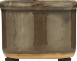 IB Laursen Mini Blumentopf Hilda mit krakelierter Oberfläche