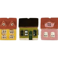 IB Laursen Mini Häuschen für Teelicht 3er Nyhavn