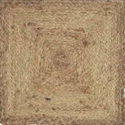 IB Laursen Platzmatte Setzgedeck quadratisch aus Jute