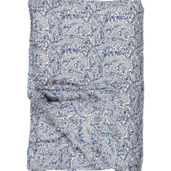 IB Laursen Quilt Abby blaues Paisleymuster