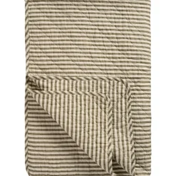 IB Laursen Quilt aus Baumwolle mit Streifen