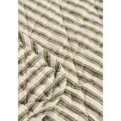 IB Laursen Quilt aus Baumwolle mit Streifen