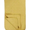 IB Laursen Quilt in gelb mit weißen Blumen