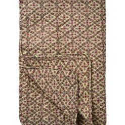 IB Laursen Quilt mit Himbeerfarbigem Karomuster