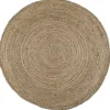 IB Laursen Runder Naturteppich aus Jute