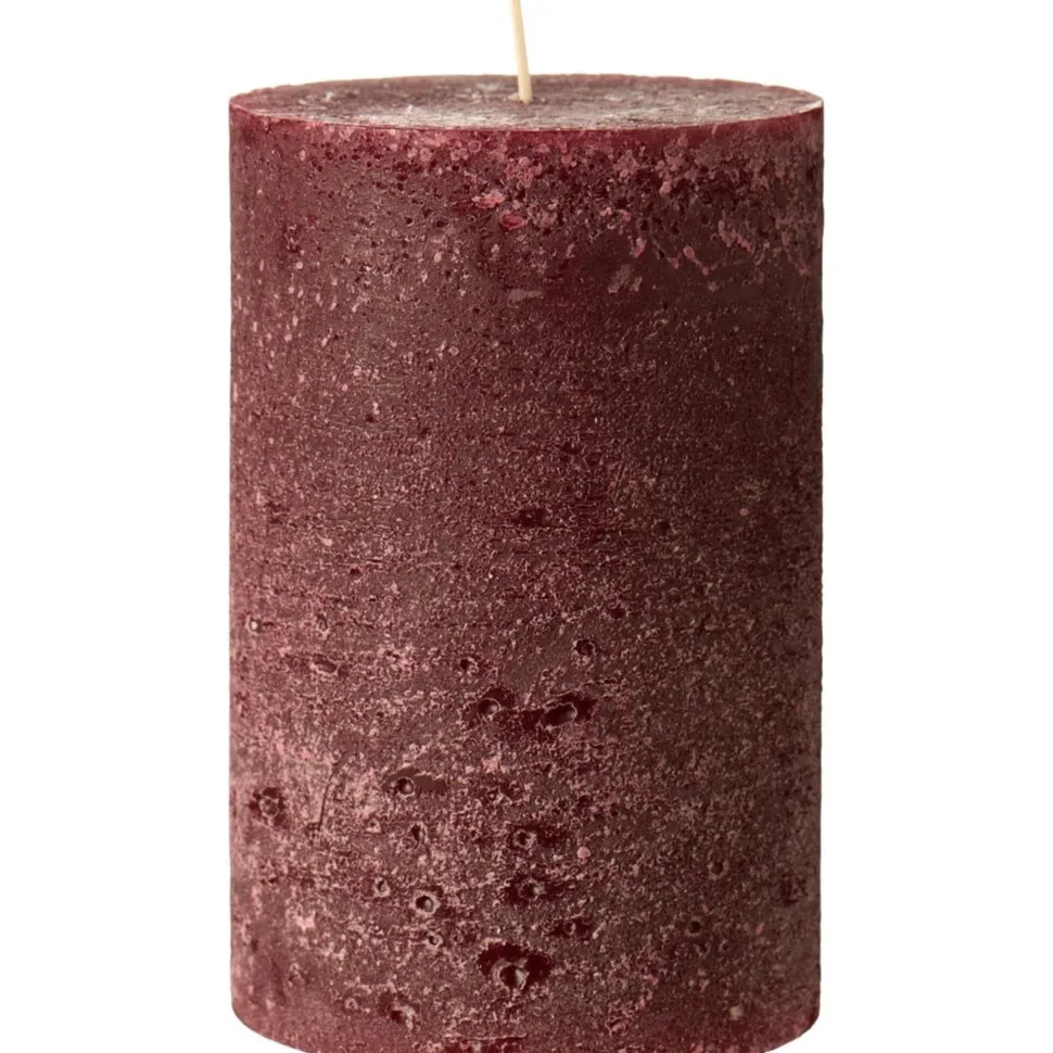 IB Laursen Rustikale Stumpenkerze mit Textur