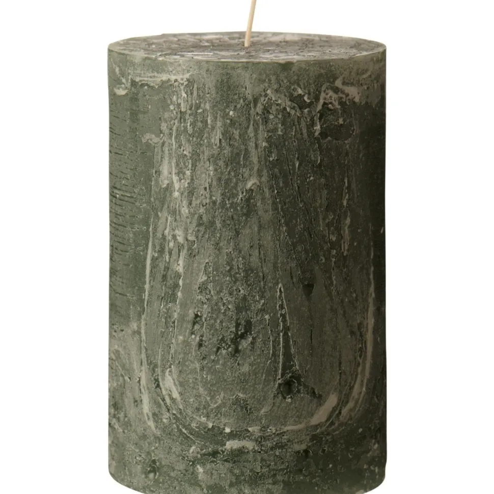 IB Laursen Rustikale Stumpenkerze mit Textur