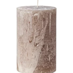 IB Laursen Rustikale Stumpenkerze mit Textur