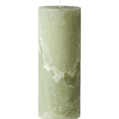 IB Laursen Rustikale Stumpenkerze mit Textur