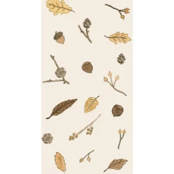 IB Laursen Serviette mit Herbstblättern 16 Stck