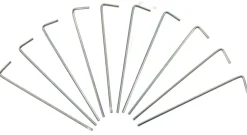 IB Laursen Sonnensegel mit Fransen und Holzstangen