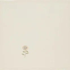 IB Laursen Stoffserviette Flora mit aufgestickten Blumen