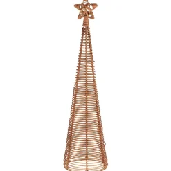 IB Laursen Tannenbaum aus Rattan mit Stern