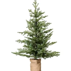 IB Laursen Tannenbaum künstlich mit Jutesack
