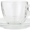 IB Laursen Tasse mit Untertasse Glas