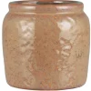 IB Laursen Terrakotta Blumentopf mit Kante clay