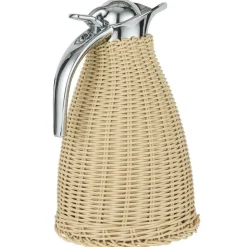 IB Laursen Thermoskanne mit Polyrattangeflecht