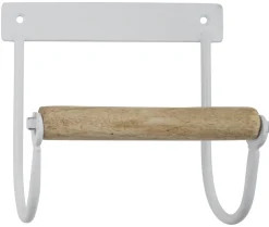 IB Laursen Toilettenpapierhalter aus Metall mit Holzrolle