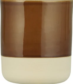 IB Laursen Topf mit beiger Kante unten