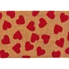 IB Laursen Türmatte Fußmatte rote Herzen