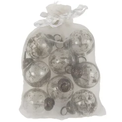 IB Laursen Tüte mit 8 Weihnachtskugeln mini