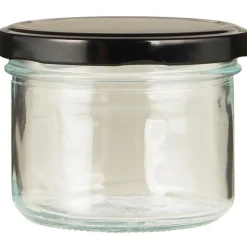 IB Laursen Vorratsglas mit schwarzem Schraubdeckel