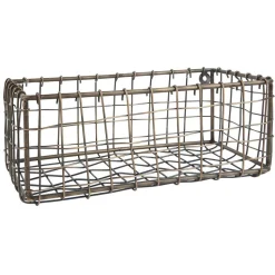 IB Laursen Wandkorb goldfarbig