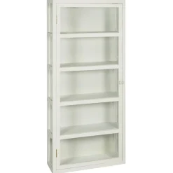 IB Laursen Wandschrank Gilleleje mit 5 Ablagen und 3 Glasseiten