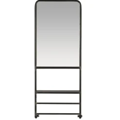 IB Laursen Wandspiegel mit Ablage und 2 Stangen Brooklyn