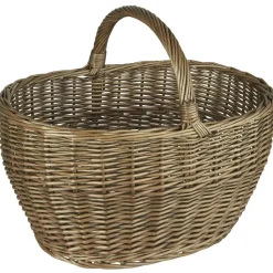 IB Laursen Weide Einkaufskorb mit Henkel