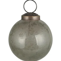IB Laursen Weihnachtskugel Glas pebbled