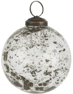 IB Laursen Weihnachtskugel Glas pebbled