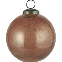 IB Laursen Weihnachtskugel Glas pebbled