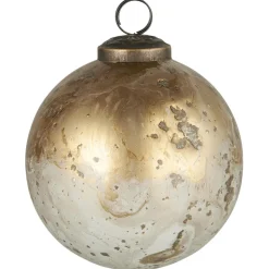 IB Laursen Weihnachtskugel Glas pebbled