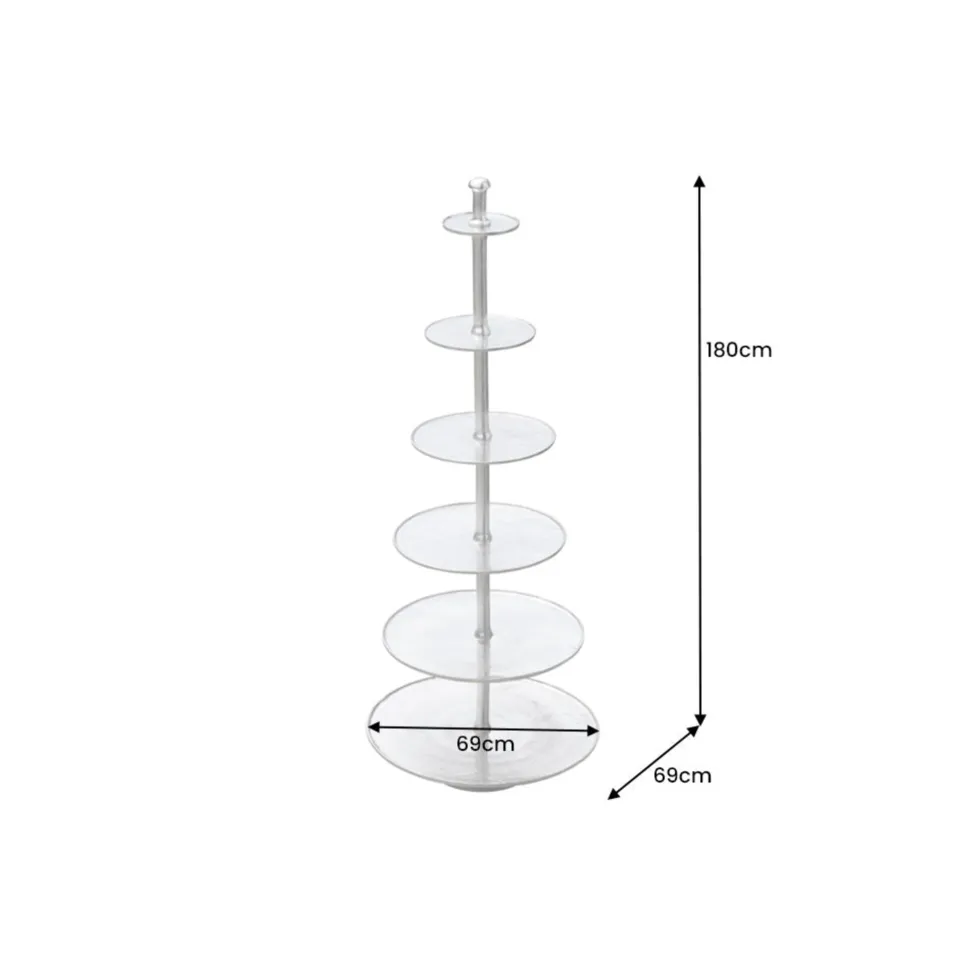 Invicta Etagere Abstract XL mit 6 Tabletts