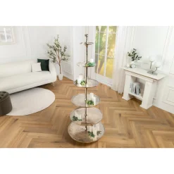 Invicta Etagere Abstract XL mit 6 Tabletts