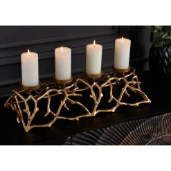 Invicta 4-fach Kerzenhalter Abstract