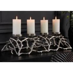 Invicta 4-fach Kerzenhalter Abstract