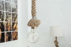 Invicta Hängeleuchte Seven Seas mit echtem Tau