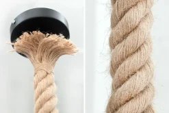 Invicta Hängeleuchte Seven Seas mit echtem Tau