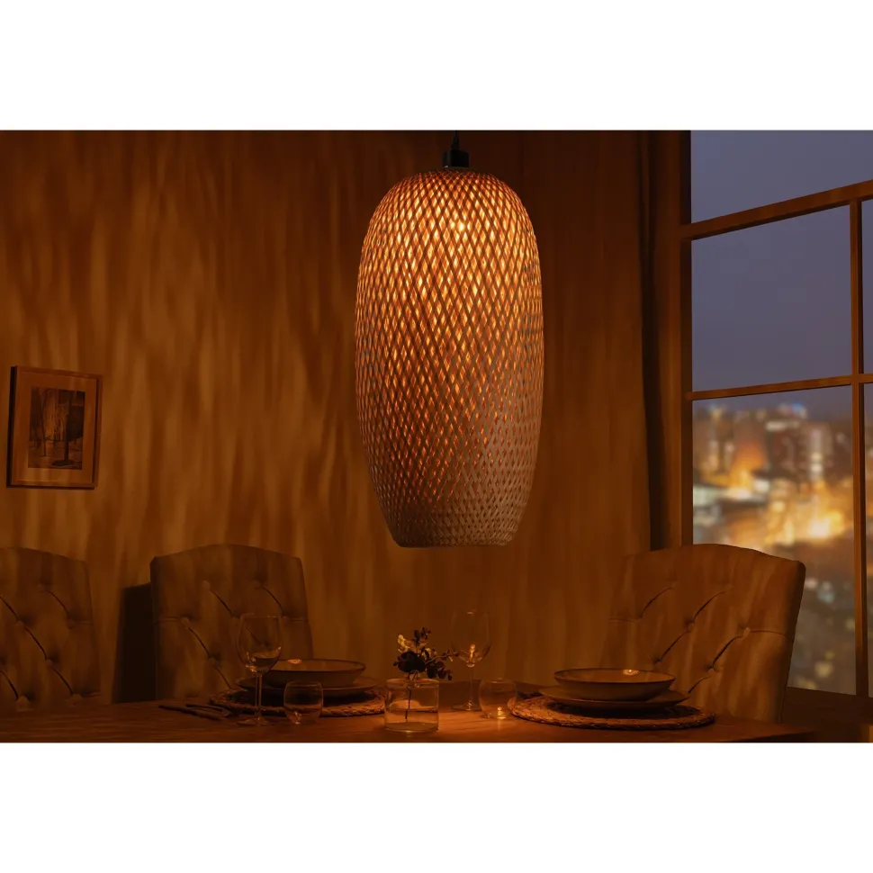 Invicta Pendelleuchte Organic Living 4 Bambus