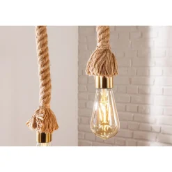 Invicta Pendelleuchte Seven Seas, recyceltes Akazienholz