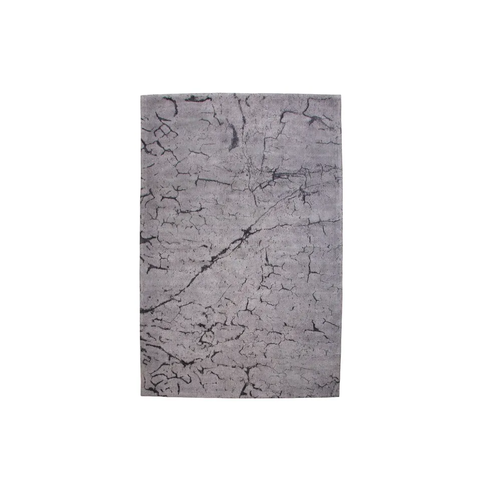 Invicta Teppich aus Baumwolle Fragments 240x160cm grau
