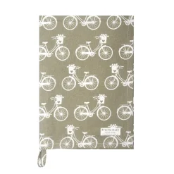 Krasilnikoff Geschirrhandtuch Bikes