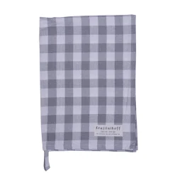 Krasilnikoff Geschirrhandtuch groß kariert aus Baumwolle