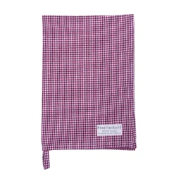 Krasilnikoff Geschirrhandtuch kleinkariert aus Baumwolle
