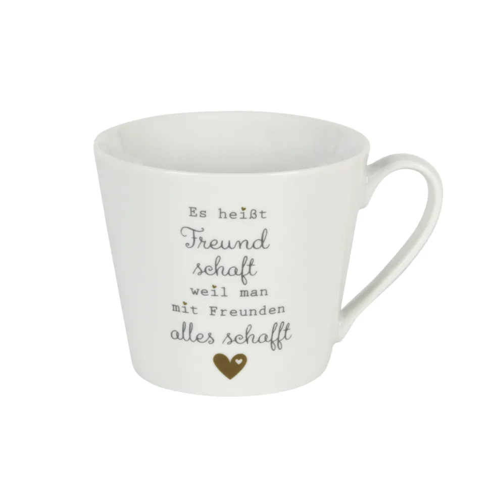 Krasilnikoff Happy Cup Tasse Freundschaft