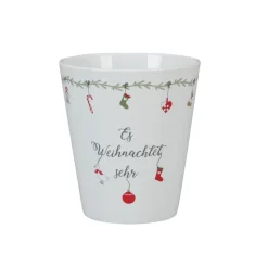 Krasilnikoff Happy Mug Becher, Es Weihnachtet sehr