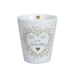 Krasilnikoff Happy Mug, Becher Alles Gute zum Geburtstag
